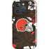 NFL Cleveland Browns Tropical Print iPhone 16 Pro Impact Case